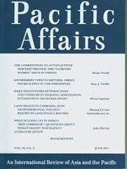 cover pacific affairs