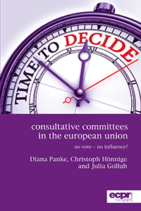 panke, hoennige, gollub 2015 consultative committees in the eu
