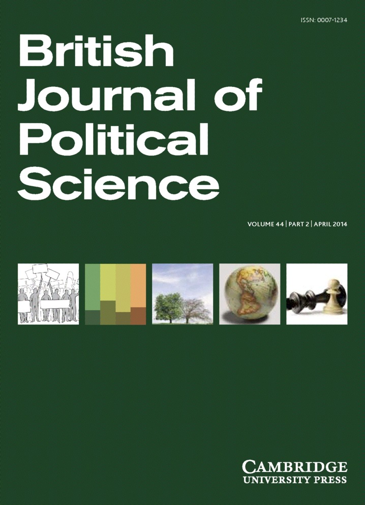 british journal of political science